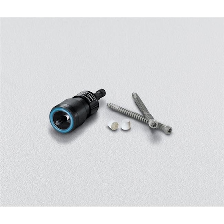 Starborn Starborn 5001410 Pro Plug No. 10 x 2 in. Star Trim Head Epoxy Coated Carbon Steel Deck Screws & Plugs Kit 5001410